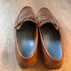 Peter Miller Bit Drivers.  Worn minimally.  British Tan, very comfortable. Peter Millar | Shoes | Peter Miller Bit Drivers Worn  main image 3